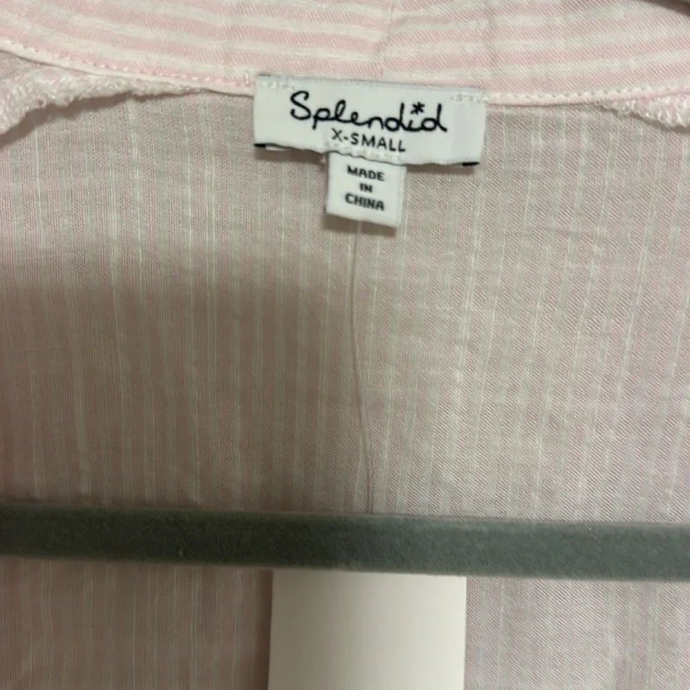 Splendid white and pink robe